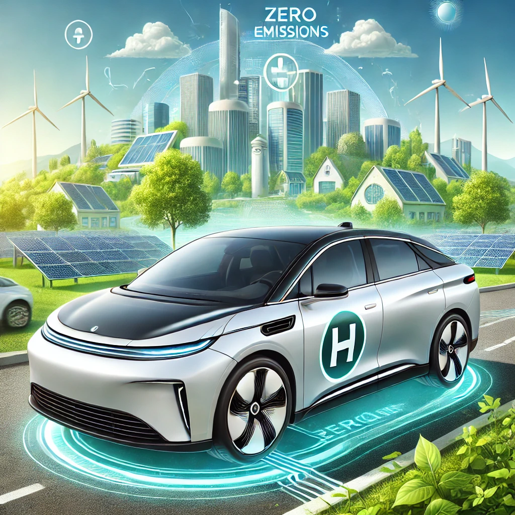 Ai generate Image : Hydrogen cars